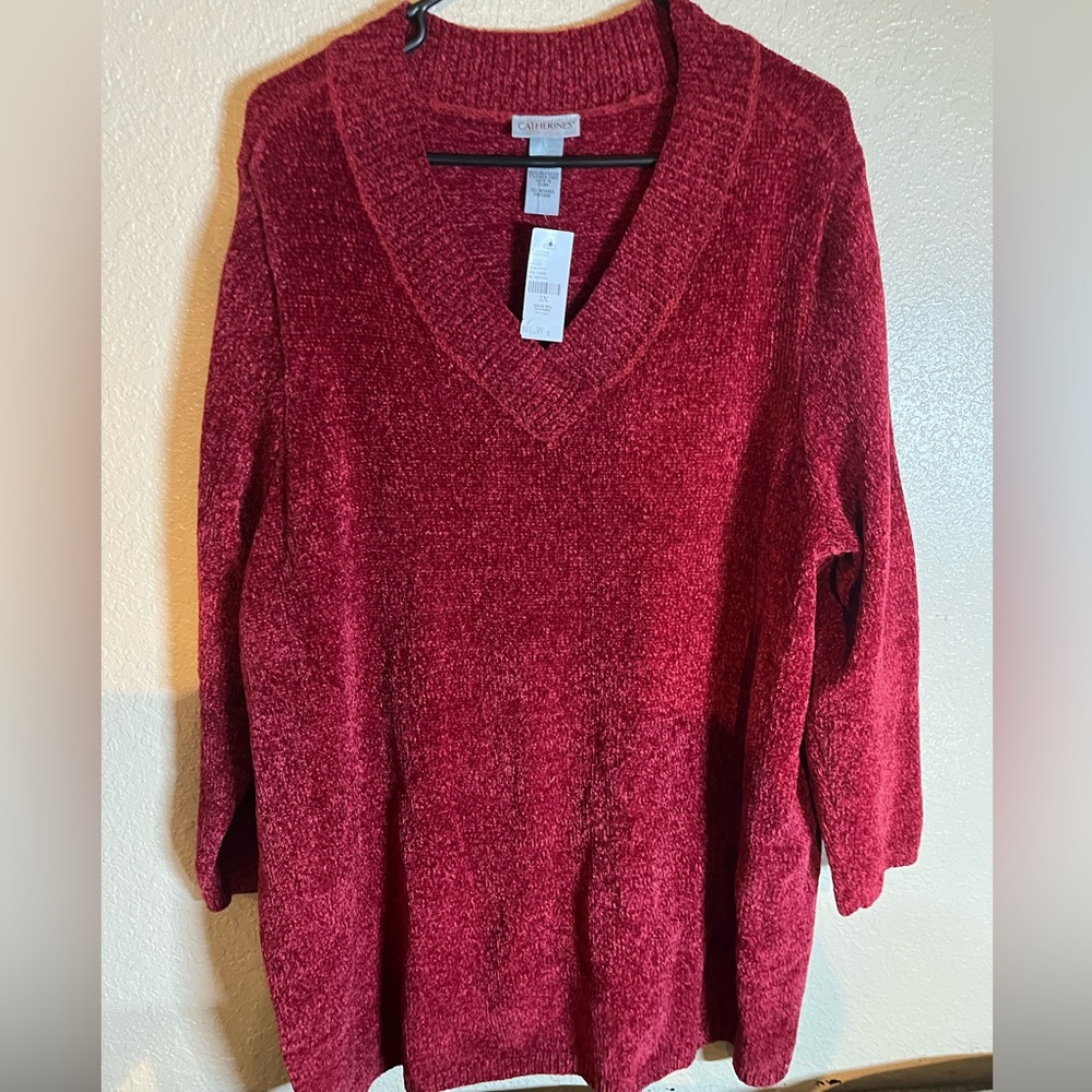 Red sweater